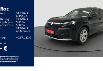 VW T-Roc 5.746 km 34.750 &euro; Schwäbisch Gmünd 73525