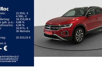 VW T-Roc 9.194 km 22.950 &euro; Aalen 73431