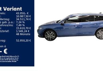 VW Passat Variant 8.269 km 43.950 &euro; Aalen 73431