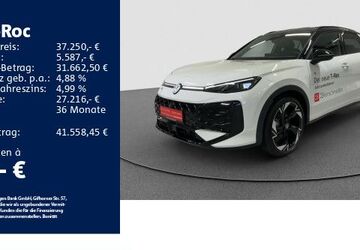VW T-Roc 4.045 km 37.250 &euro; Aalen 73431