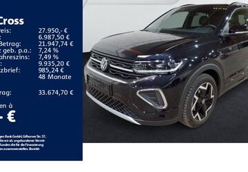 VW T-Cross 7.123 km 27.950 &euro; Aalen 73431