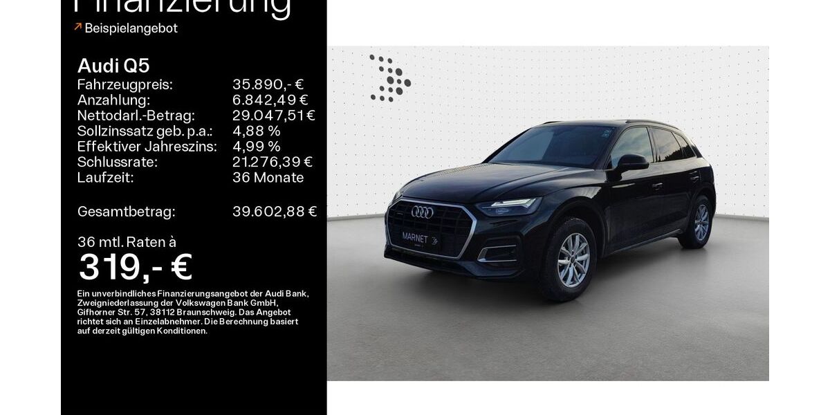 Audi Q5 110.701 km 34.490 &euro; Heidenheim a. d. B. 89520