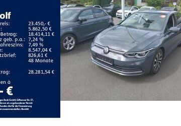 VW Golf 38.200 km 23.450 &euro; Aalen 73431