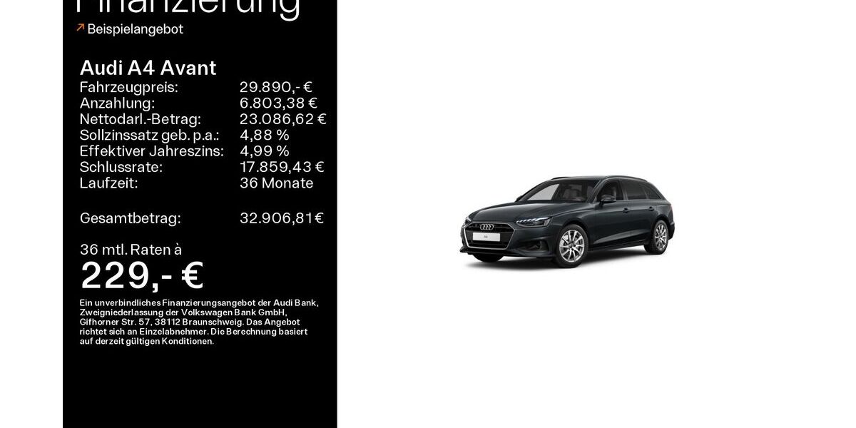 Audi A4 77.831 km 29.490 &euro; Heidenheim a. d. B. 89520