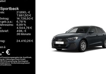 Audi A1 17.473 km 21.890 &euro; Heidenheim a. d. B. 89520