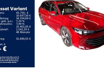 VW Passat Variant 11.289 km 43.750 &euro; Aalen 73431