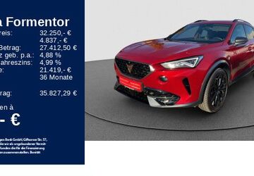 Cupra Formentor 29.344 km 31.250 &euro; Schwäbisch Gmünd 73525