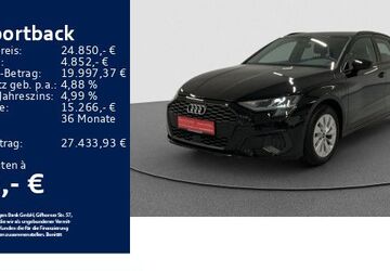 Audi A3 29.996 km 24.850 &euro; Aalen 73431