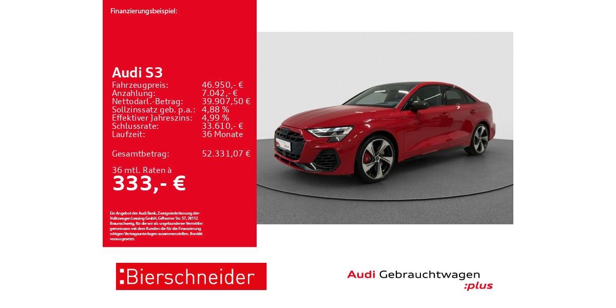 Audi S3 6.550 km 45.950 &euro; Aalen 73431