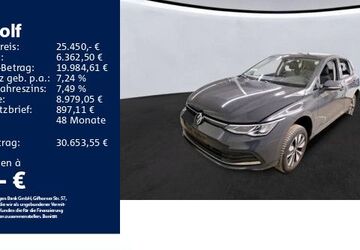 VW Golf 24.390 km 25.450 &euro; Aalen 73431