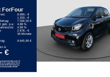 Smart ForFour 46.950 km 8.890 &euro; Schwäbisch Gmünd 73525