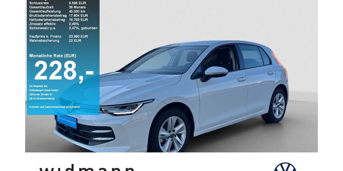 VW Golf 8.671 km 23.990 &euro; Schwäbisch Gmünd 73527