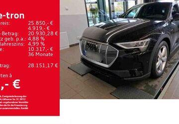 Audi e-tron 49.007 km 25.850 &euro; Aalen 73431