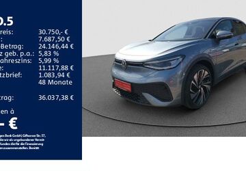 VW ID.5 37.898 km 30.750 &euro; Schwäbisch Gmünd 73525