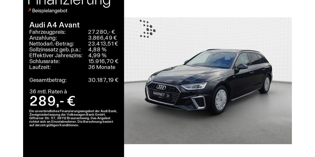 Audi A4 53.123 km 27.280 &euro; Heidenheim a. d. B. 89520