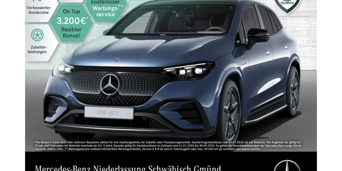 Mercedes-Benz EQE SUV 9.937 km 60.990 &euro; Schwäbisch Gmünd 73529