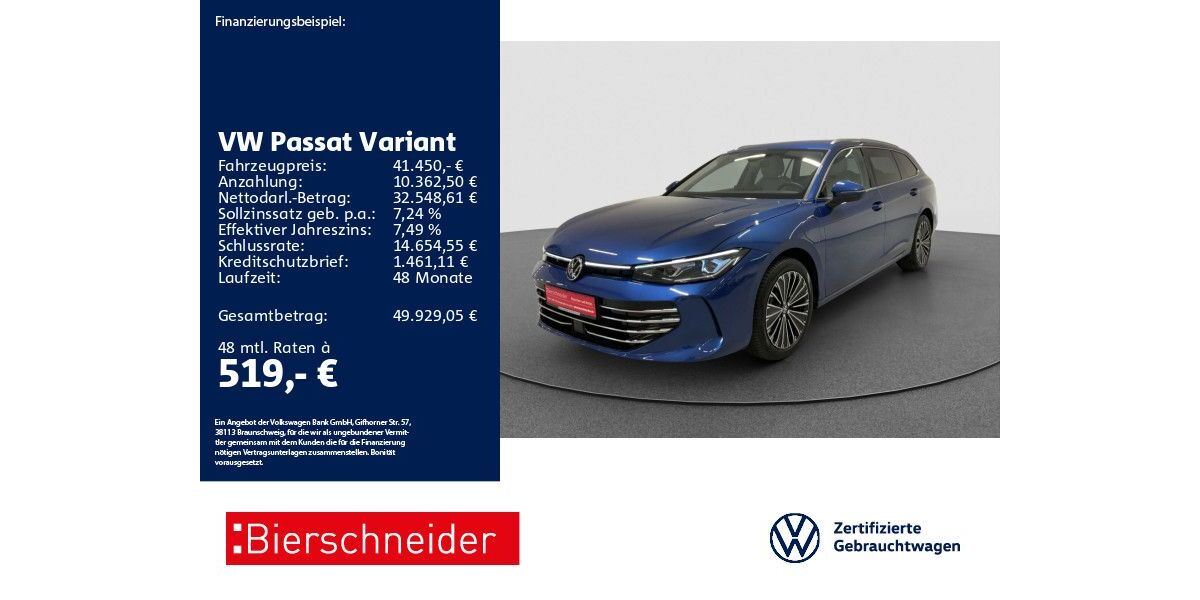VW Passat Variant 14.646 km 41.450 &euro; Aalen 73431