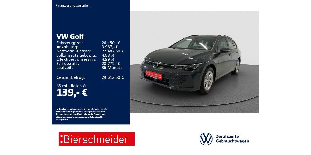 VW Golf 5.419 km 26.450 &euro; Aalen 73431