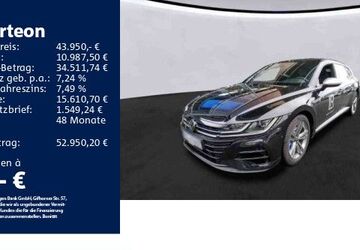 VW Arteon 7.368 km 43.950 &euro; Aalen 73431