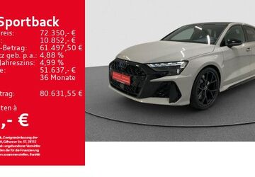 Audi RS3 2.127 km 72.350 &euro; Aalen 73431