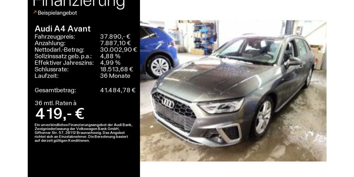 Audi A4 49.835 km 37.890 &euro; Heidenheim a. d. B. 89520