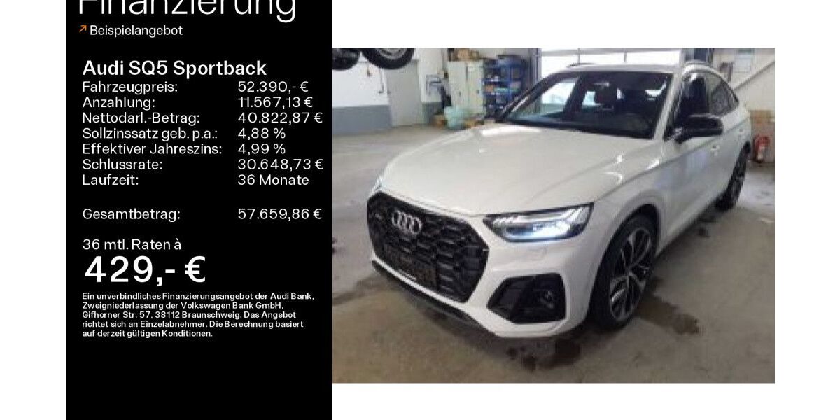 Audi SQ5 61.644 km 52.390 &euro; Heidenheim a. d. B. 89520