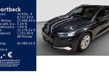 Audi A3 5.478 km 34.950 &euro; Aalen 73431