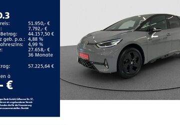 VW ID.3 16.001 km 49.950 &euro; Aalen 73431